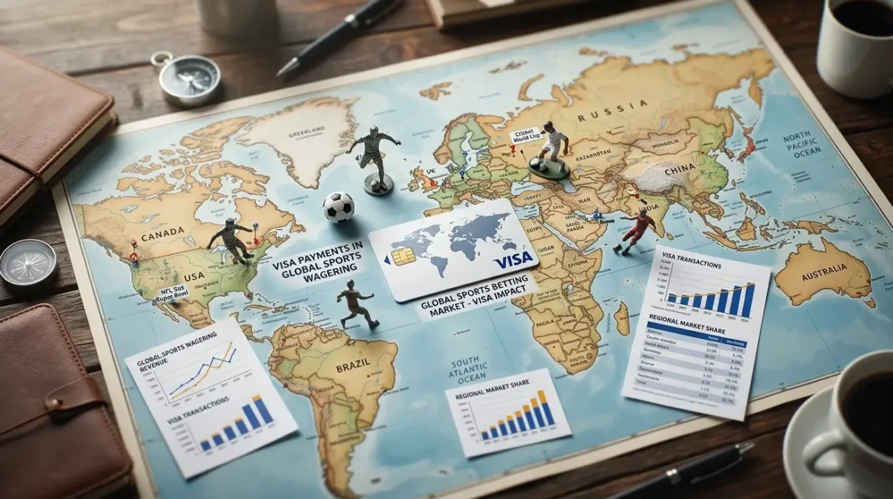 Globaalne kihlveoturg ja Visa roll — numbrid ja trendid 2026