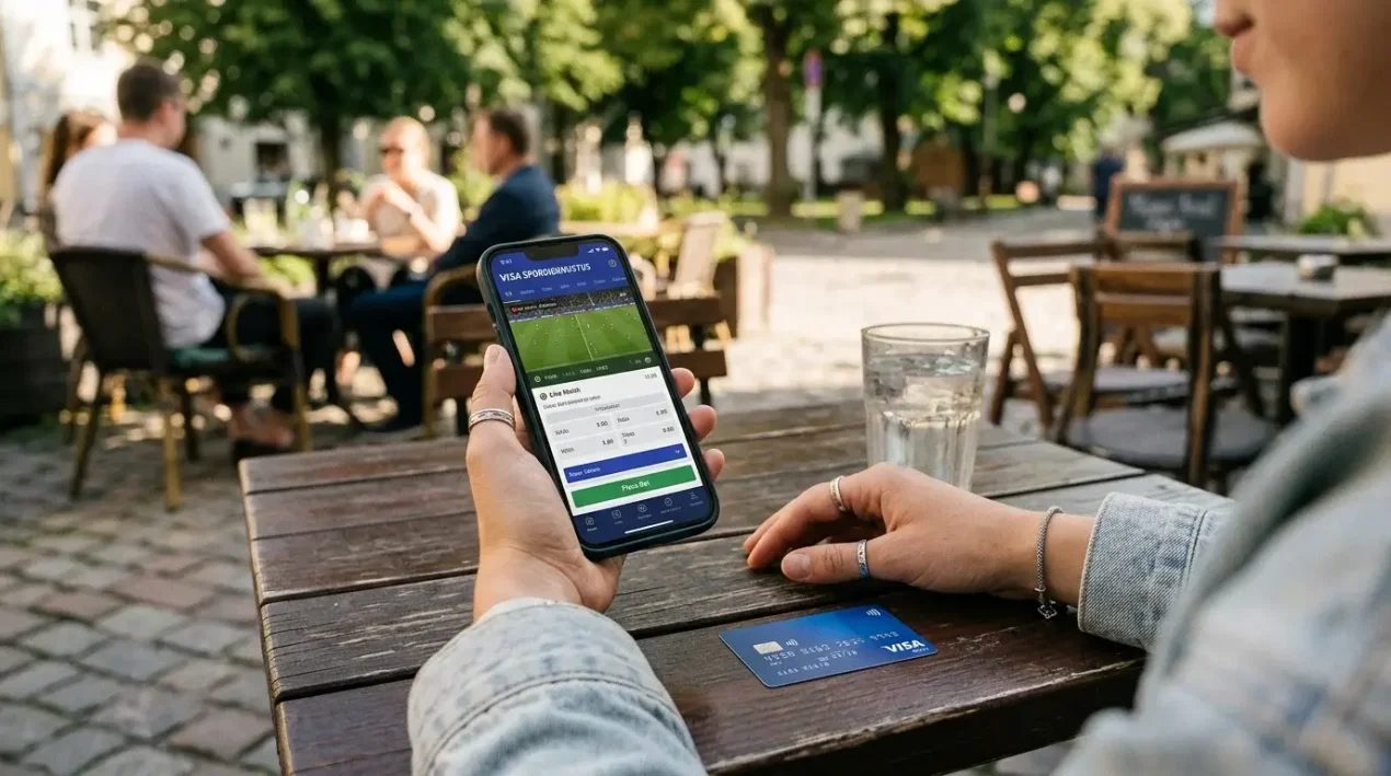 Visa kaardiga mobiilne panustamine — kuidas see toimib
